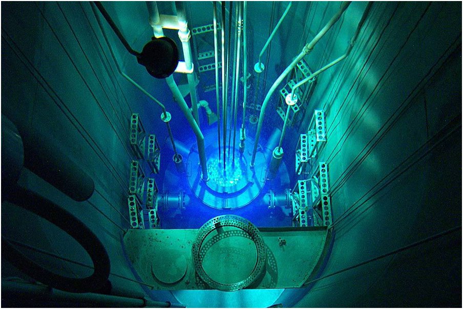view of NETL reactor core